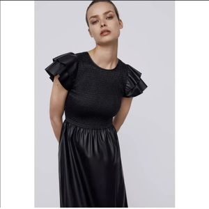 Zara black dress